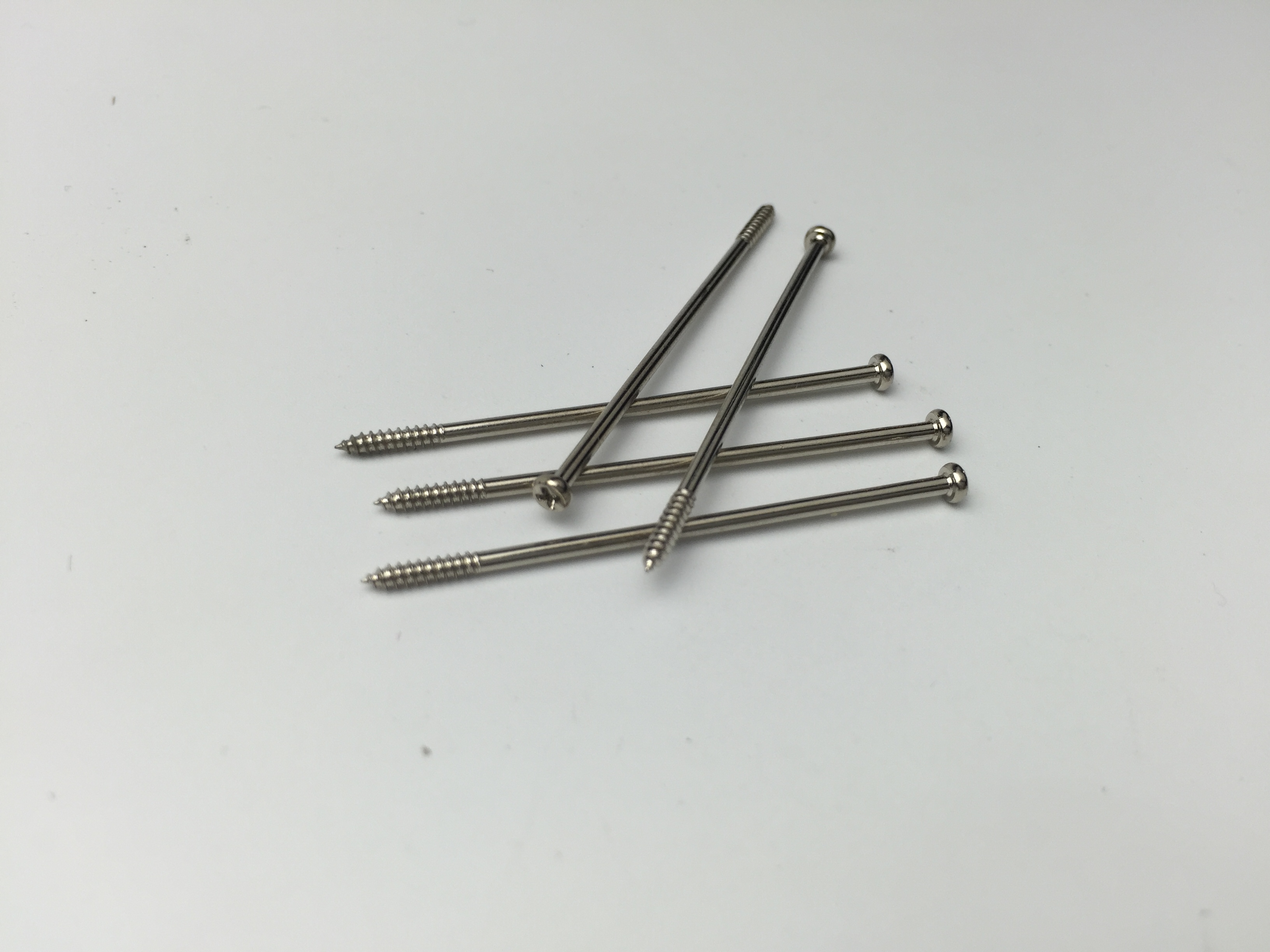 M1.7X42十字自攻半牙螺絲、鐵鎳