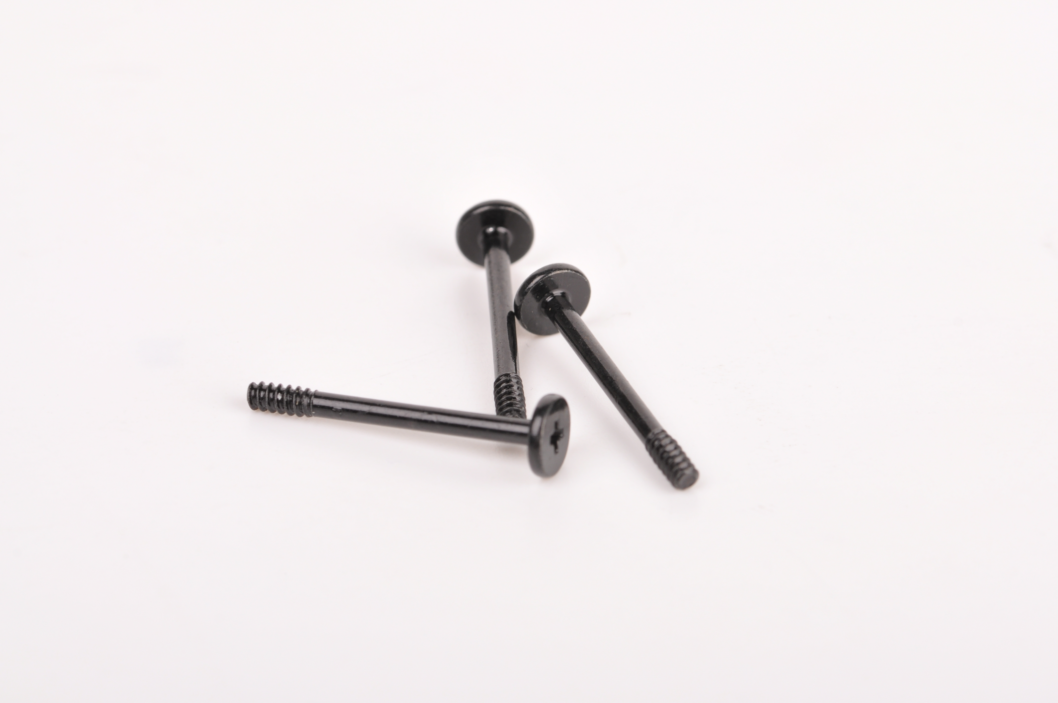 M2X20平頭半螺絲、鐵黑鋅